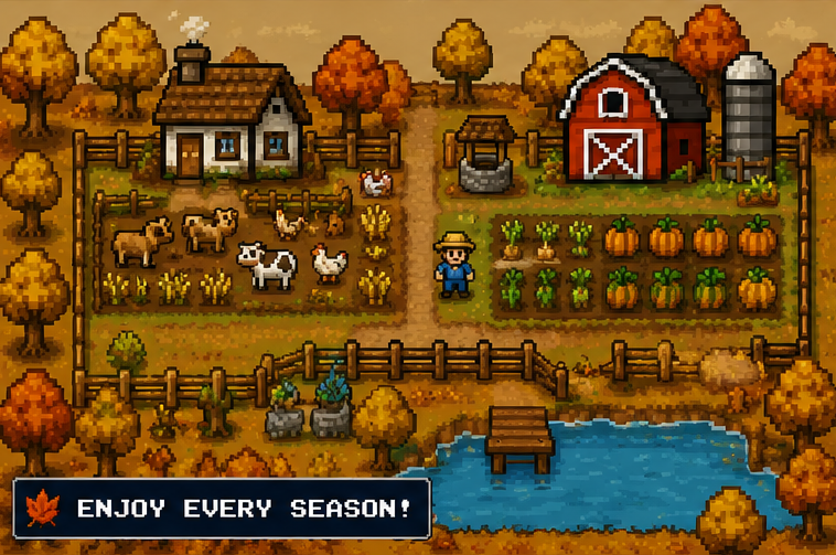 Build_aFarm's tweet photo. Enjoy Every Season! There are always a new one and a new way! https://t.co/WJoyotrzjO