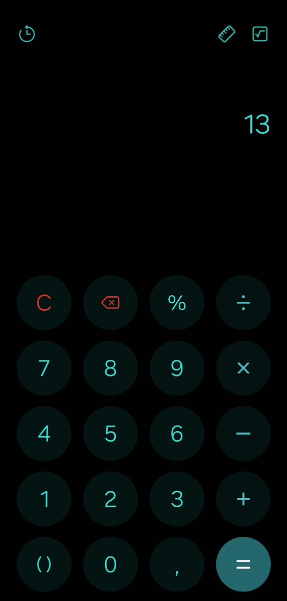 Mr_Syko's tweet photo. @revistaoeste Cacete eu não resisti. Tive que apertar o 13 no telefone e na calculadora https://t.co/kL09PIK9LZ