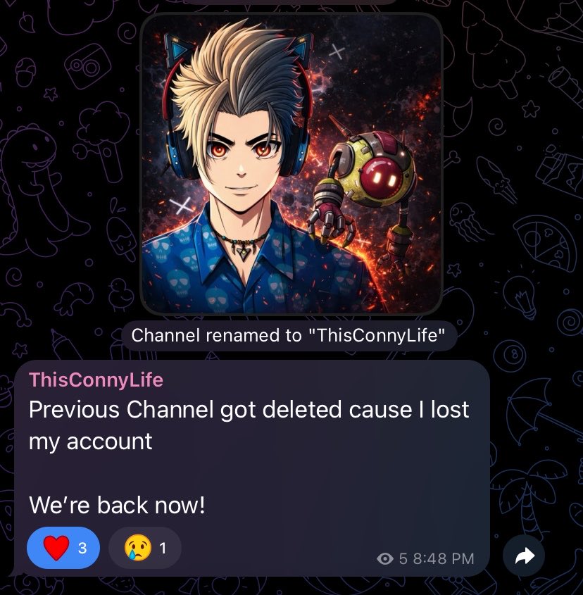 ThisConnyLife's tweet photo. We got a replacement channel after last one got deleted

Now we can get back to our plays and alphas
I still retain my 70%+ win rate🙂‍↔️

There will be occasional giveaways this time🔥🔥🔥 https://t.co/FadeynrOr5