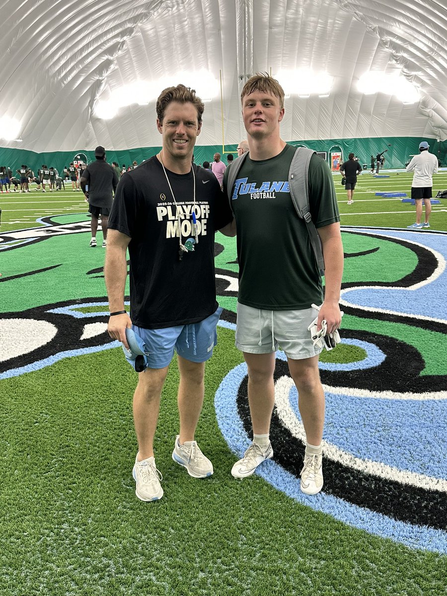 NikoKansala's tweet photo. Had a great time competing at the @GreenWaveFB camp today! Thank you to all the staff for the time and great coaching. Excited to keep building relationships!
@Coach_Hall7 
@Tayler24Polk 
@Matt_Ungie 

@LSHS_FBRecruits 
@CoachJRayburn 
@CoachKyleMoss 
@CoachHoneyBear1 
@Coach_Bacc 
@drkharp