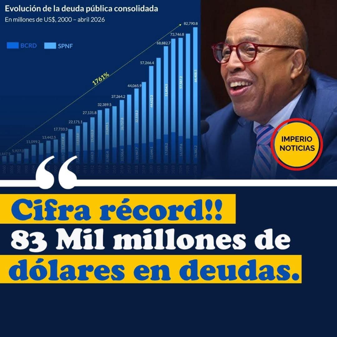 GiselioT's tweet photo. El gran lanzador y campeón de la más grande deuda de todos los tiempos de RD; La más grande hipoteca del país, a la que la historia le pasará factura.
@LeonelFernandez 🆘 https://t.co/zlpYLEozXQ