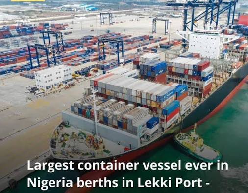 yomiable's tweet photo. The only thing Obidient IPOB has is propaganda and lies 
No policies,No intellectualism

South East don't have a River Port 
As governor President Bola Ahmed envisioned Lekki deep sea Port 
Today we can see it 
What did Obi do ?
Nothing 
2027 choose wisely https://t.co/zv0haOmebJ