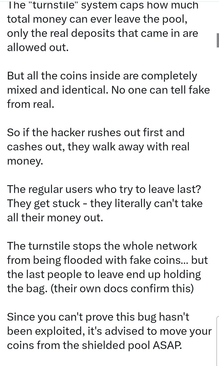 exitnode_'s tweet photo. @zectrillionaire @undercoverBobo No. It was created from the first exploit because they literally don't know if infinite coins exist. https://t.co/JBLtjFbBcM