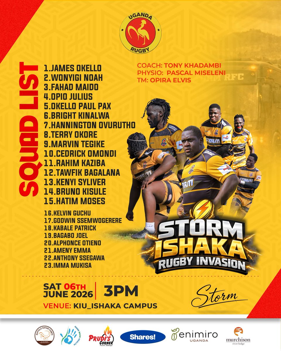 TheStormRFC's tweet photo. The squad storming Ishaka on Saturday https://t.co/IRdbp1xjXj