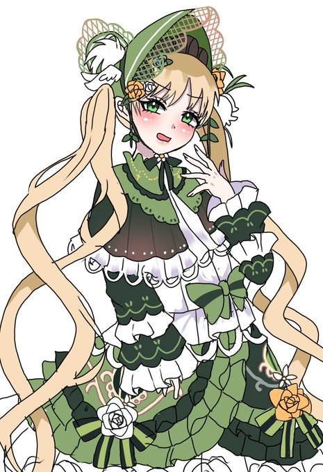 skebラフ!✍️✨
今回はラフに6時間かかった〜!
ロリータ系の衣装もっと迷わずにスムーズに描けるようになりたい〜💪🔥!! 
