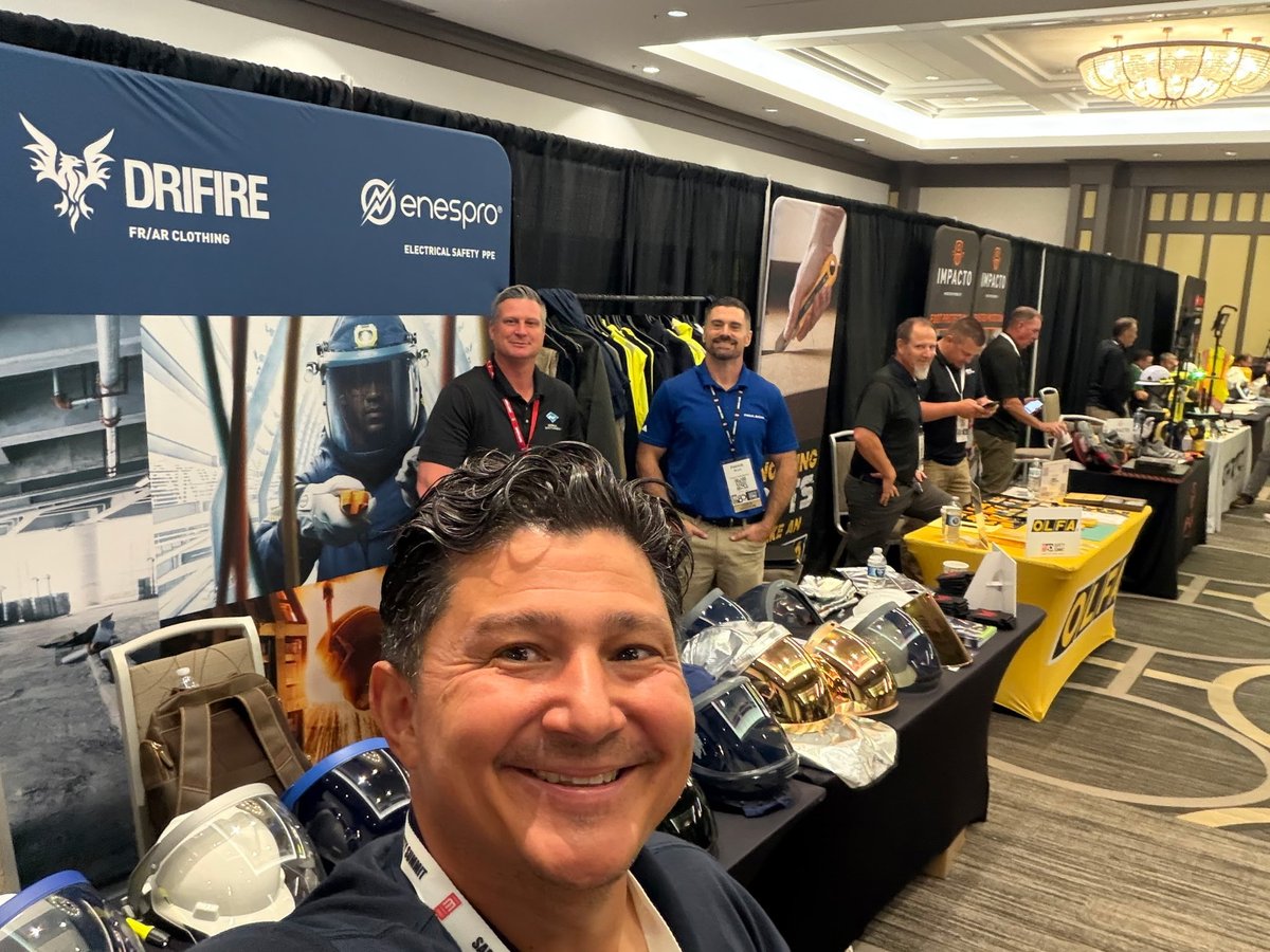PaulsonMFG's tweet photo. As the Magid Safety Summit 2026 comes to a close, we want to thank the Magid team for bringing together industry leaders committed to advancing workplace safety.

#MagidSafetySummit2026 #WorkplaceSafety #PPE #SafetyLeadership #PaulsonManufacturing #NationalSafetyApparel https://t.co/mII3YpTBFD