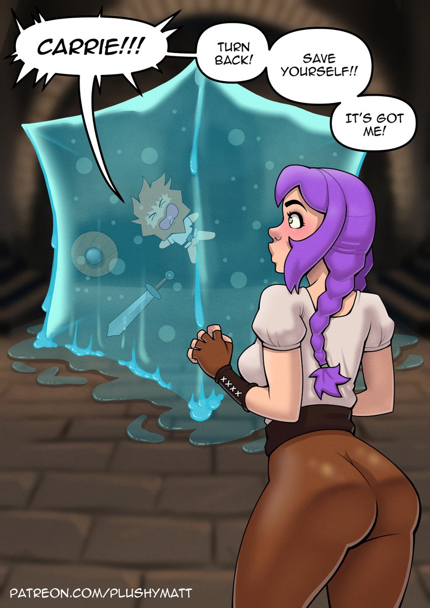 PlushyMatt's tweet photo. Carrie's adventures in to some D&amp;D dungeons went... about as well as expected to be fair! https://t.co/QwyOyDpR0h