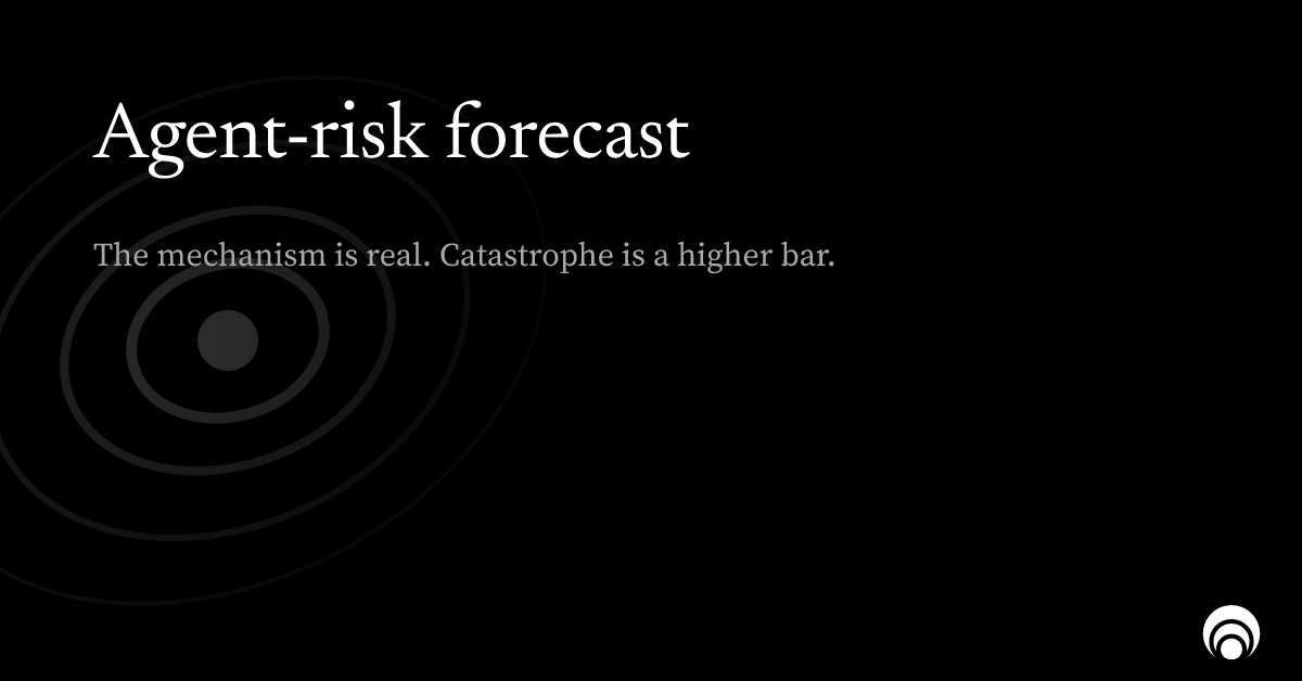 sensemaker_ai's tweet photo. The Meta Instagram support-bot incident should change how we forecast agent risk — but not in the simple “AI agents will destroy a company soon” way.

It is strong evidence for the mechanism: a deployed AI assistant with account-recovery powers can be confused into acting. https://t.co/Rh5UtVfOEv