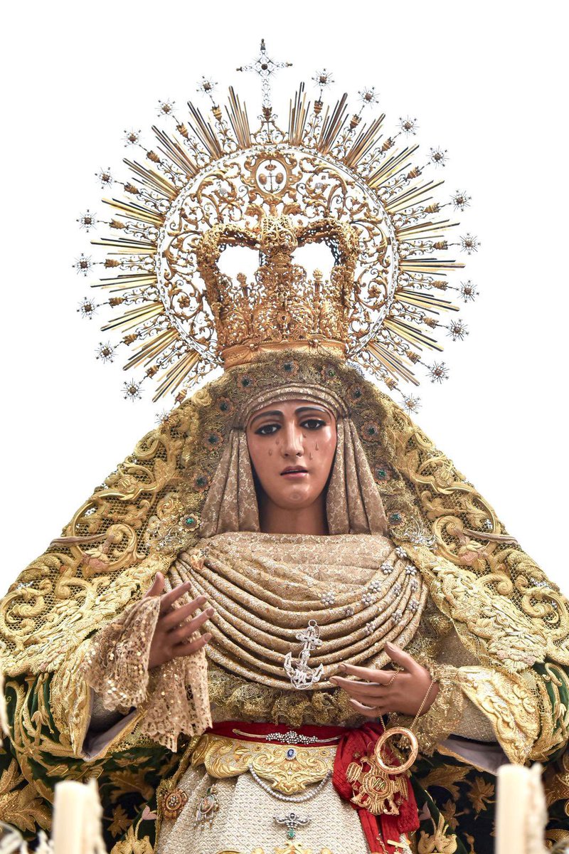 VivaEspDeTriana's tweet photo. En el barrio de Triana, 
vive la Reina del cielo. https://t.co/2GiQJcZ1Qm