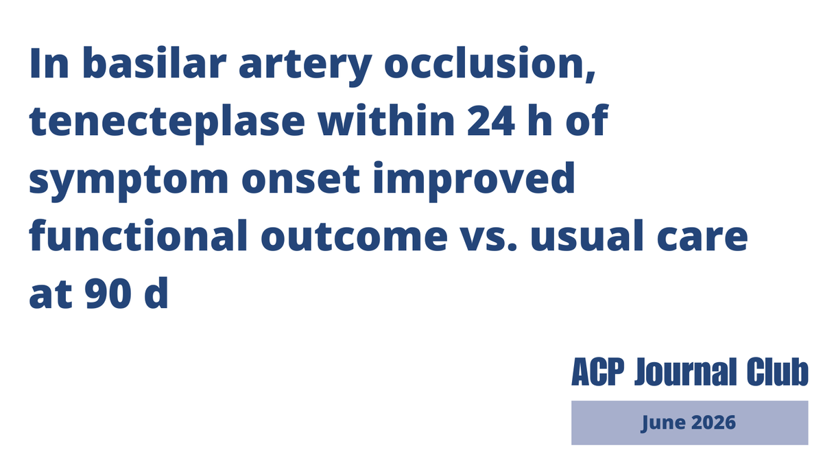 AnnalsofIM's tweet photo. A new ACP Journal Club is online now. Read summaries of new research on treatment for uncontrolled #asthma, intermittent fasting, #tirzepatide and cardiovascular events, and much more. https://t.co/a16lNcHaF4 https://t.co/xtEQ4m9HFb