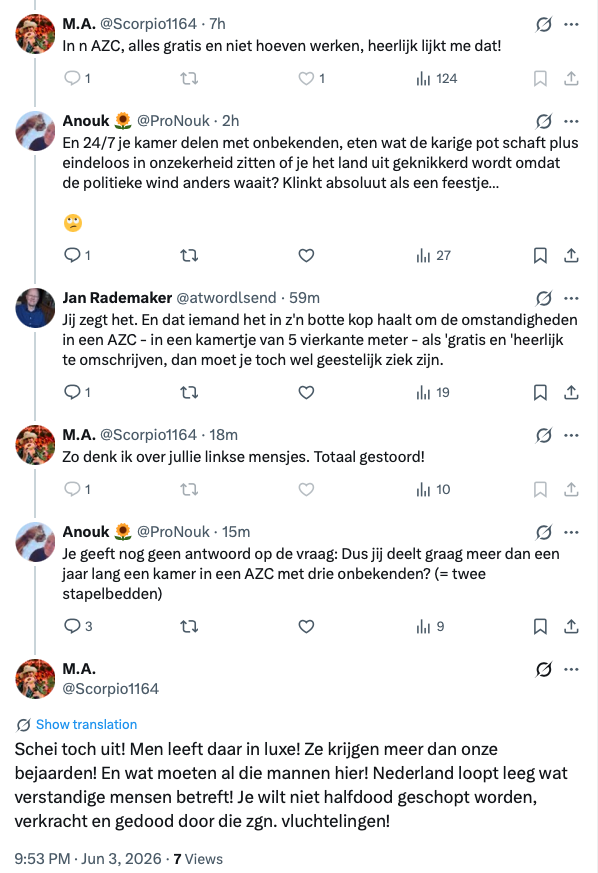 ProNouk's tweet photo. Stel je voor dat je iemand wijst op de realiteit. Dat kan natuurlijk niet he? Dan moeten ze je wel blokkeren, want dan barst hun zorgvuldig gecreeerde fantastiebubbeltje uiteen... https://t.co/pQsAJX2AQs