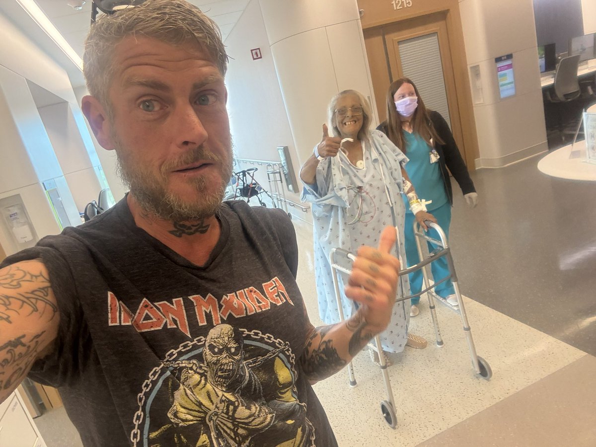 jamiedlux's tweet photo. I know I just uploaded a video update about my Mom last night, but I updated the gofundme me today with a little more information that we’ve learned today, so far.  

Here it is:

I’ve been in Jacksonville, FL, since Sunday (05/31/2026) to see my Mother at the MAYO Clinic.  

Her bilirubin levels are consistently trending down, which is good.  Normal should be around 1.2, hers were WAY up when she was 1st hospitalized, to around 48.5!  As of today, they are down to 7.8.  We’re almost there.  
Her AST and ALT levels are normal.  
If her bilirubin levels continue going down and stabilize, she won’t have to have a liver transplant.  

We also found out that she had a mild stroke at some point, in the last couple months.  They’re not exactly sure when.  

She is still doing dialysis and that seems to be helping as well.   She may have to continue dialysis after she is discharged, it just depends on if her kidneys get better or not.  

I was here to witness her doing some physical therapy on Monday (06/01/2026) and also today, (Wednesday 06/03/2026).  I’d say she did 90% better today!  
(See picture)

She may be sent to a rehab in Jacksonville after she’s discharged, whether she has a transplant or not, because either way, she’ll need physical therapy for a few weeks.  

Thank you everyone for the continued support.   I will update when i know more.  

Her gofundme 
https://t.co/GO8n6dU5Zw