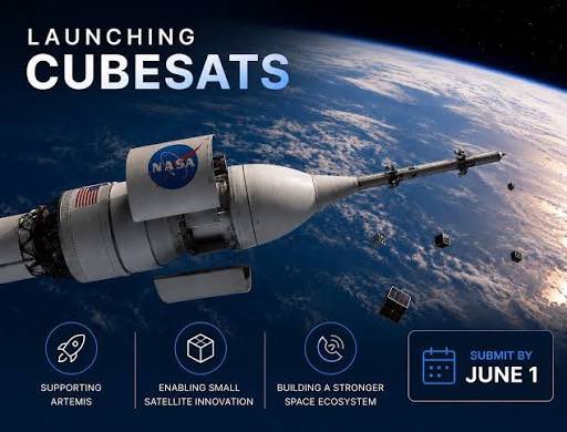 MultiPlanetUni's tweet photo. NASA Seeks Interest for Artemis Mission CubeSats 🛰️on future Artemis missions Helio Trajectory should respond to NASA’s RFI by June 2026 with 🚀Payload Delivery Fall ‘26.

https://t.co/guGlYZwA6f https://t.co/KvI3pgfpz7