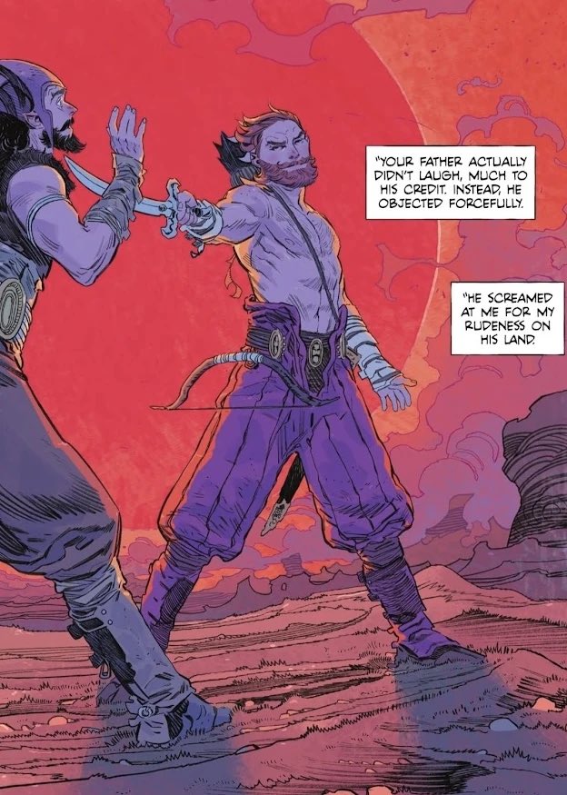 DisclosureDay_'s tweet photo. I don’t like the idea of him having powers, I think it’s much more affecting if he’s just a regular ass guy who’s just really skilled and has a bunch of random alien artifacts. Making him a super strong cyborg guy kind of just takes a lot away from the character IMO https://t.co/ZftohZzNdo