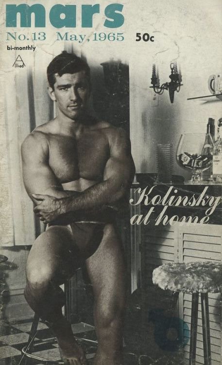 DaveSBrown516's tweet photo. Bob kolinsky modeling for Mars leather Beefcake magazine. 
He's before my time, but damn that body. For me, my attraction to is pure animal magnetism. https://t.co/zEE8EgJsGi