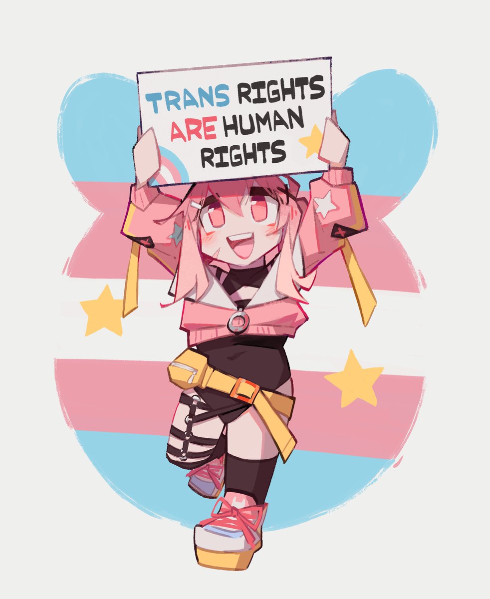 JubyPhonic_P's tweet photo. HAPPY PRIDE MONTH!!!! I LOVE YOU ALL!!!! ⭐️✨

🎨 by @togekk0 https://t.co/O3k4MTwJrE