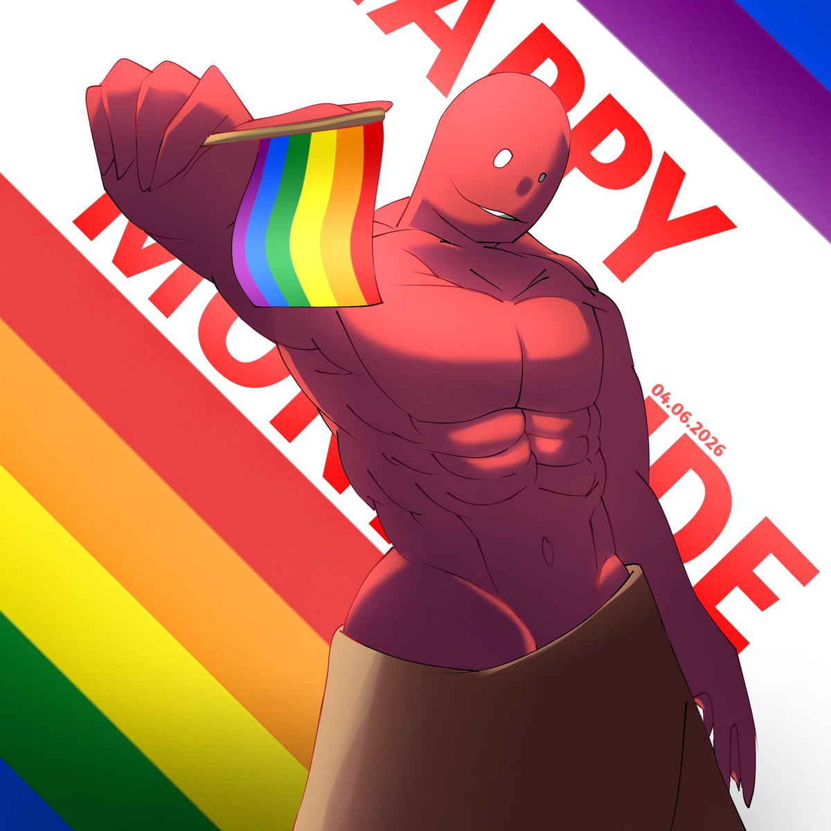 xan_dohn's tweet photo. #pride #bara https://t.co/D1WWhwEPlL