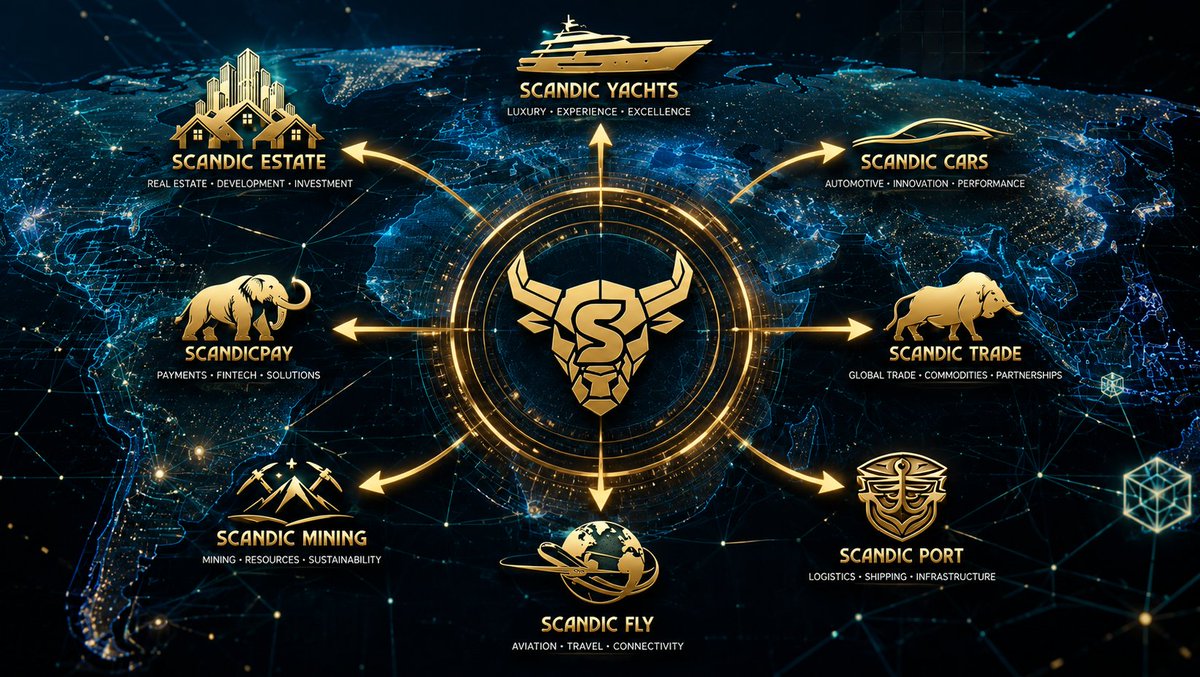 SCANDICCOINECO's tweet photo. 🧵 Most crypto projects promise utility

$SNC is to building it on real world foundations. 

Scandic Coin is an ecosystem spanning payments, real estate, aviation, data infrastructure, mobility, trading and luxury services — all connected through a single utility token

A thread, https://t.co/DvCxuv1npF