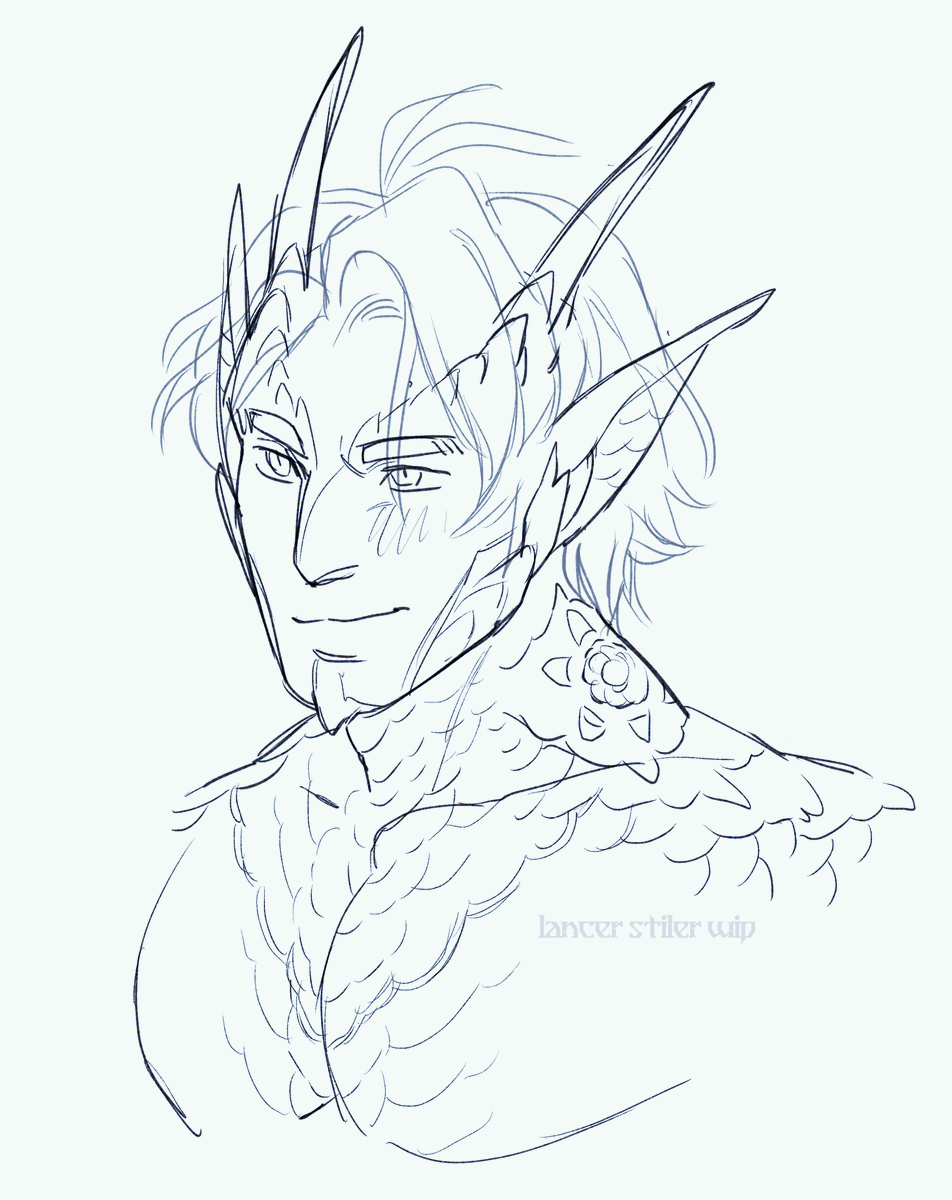 LancerStiler's tweet photo. Dragon phaidei / myphai AU and I know Phainon is a silver-later-gold dragon, but I don't know if I want Mydei to be a brass or red dragon... https://t.co/7u0T6dpT9u