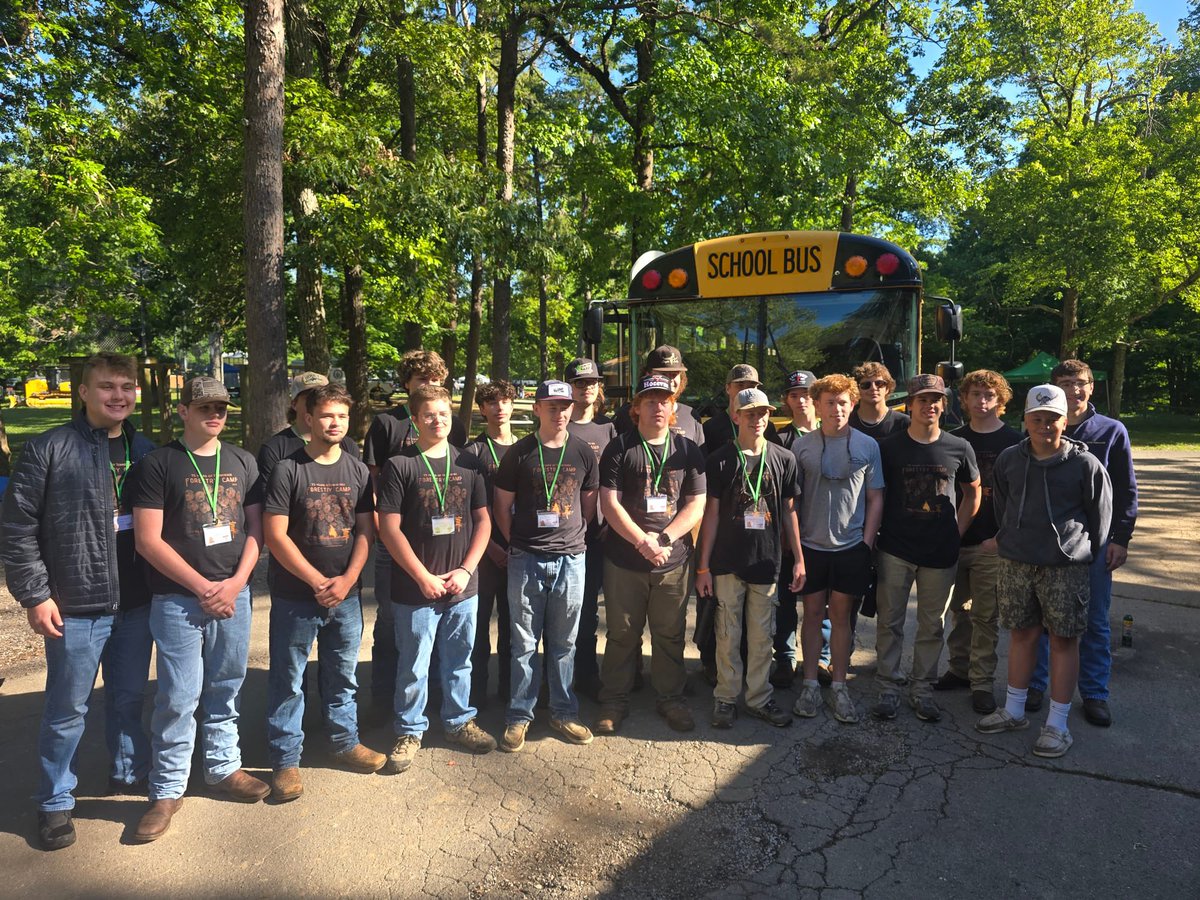 EaglevilleFFA's tweet photo. Our FFA members are having a great time at Forestry Camp this week! Here is a little sneak peak of the activities so far! @RuCoCTE https://t.co/V8ajCOJDjq