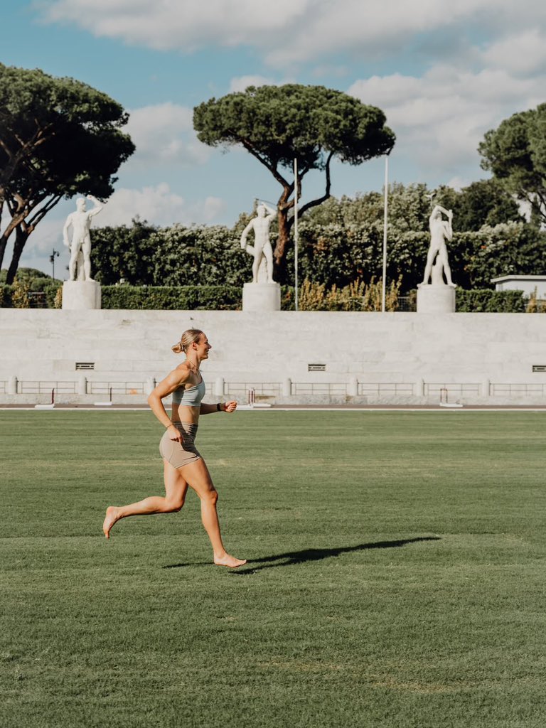 Iiekeklaver's tweet photo. Tomorrow β’ First one of the season π©΅π
#tracknfield https://t.co/oPhmfFp8Vf