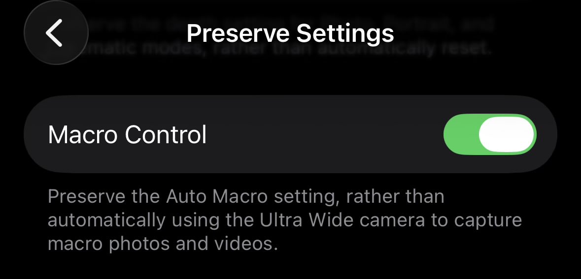 bzhang0's tweet photo. @john__allard i pretty much never use macro mode... this setting saved me haha https://t.co/ZnFWLbOLhV