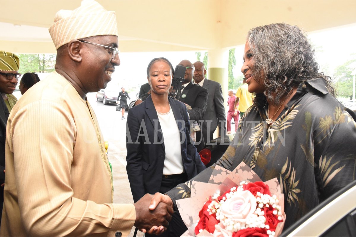 FUNAABNigeria's tweet photo. Namibia’s Former First Lady Challenges African Universities to Shape the Continent’s Future Workforce

 … As She Leads a High-Powered Delegation on Strategic Visit to FUNAAB

By Olasunkanmi Olajide & Femi Dansu

In a significant demonstration of Africa’s growing commitment to cross-border collaboration in education, leadership, and sustainable development, Her Excellency, Madame Monica Hage Geingos, the 3rd First Lady of Namibia and founder of the One Economy Foundation, has called on African universities to take a leading role in transforming the continent’s rapidly expanding population into a globally competitive workforce.

Speaking today, June 3, 2026, during a Strategic Courtesy Visit to the Federal University of Agriculture, Abeokuta (FUNAAB), Africa’s foremost University of Agriculture, Madame Geingos stressed the urgency of investing in education, innovation, and leadership development as Africa positions itself for a future in which one out of every four people globally is projected to be African by 2050.

Addressing university leaders, Academics, policymakers, and students, she noted that Africa’s demographic growth presents a historic opportunity, but warned that population expansion alone would not guarantee prosperity without deliberate investments in human capital development. “The challenge before Africa is not merely population growth, but preparing that population with the knowledge, competencies, and values required to compete and lead in a rapidly evolving global economy,” she said.

Madame Geingos identified the widening gap between industry expectations and graduate competencies as one of the most pressing challenges confronting African economies. She stressed that universities must work more closely with governments, businesses, and development institutions to produce graduates equipped with both technical expertise and leadership capacity.

Drawing from the work of the Leadership Lab and the Dr. Hage G. Geingob Presidential Centre, Madame Geingos emphasised the importance of ethical leadership in Africa’s development journey. She explained that the initiatives were designed to cultivate a new generation of leaders capable of navigating complex governance challenges while remaining committed to integrity, accountability, and public service.

Reflecting on the legacy of her late husband, , she described him as a visionary Pan-African leader whose lifelong commitment to education, transparency, and national development has continued to inspire emerging leaders across the continent.

As part of efforts to preserve and promote his intellectual contributions, Madame Geingos promised to present a copy of the late President’s Doctoral thesis on state formation to FUNAAB. She also highlighted the enduring relationship between Nigeria and Namibia, paying tribute to Nigeria’s historic role in Namibia’s liberation struggle and acknowledging the influence of renowned Nigerian economist and statesman, late Prof. Adebayo Adedeji whom she described as one of President Geingob’s mentors and a champion of African integration.