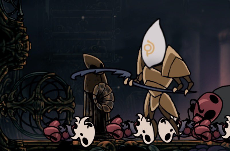 COG_AUTOMATONS's tweet photo. 🐑📜: God how are there so many why why why why!

🤖🖤: WHEREVER YOU COME FROM I WILL KILL YOU ALL!

🤖🛡️🗡️: Yo-you know I’m so glad that unit was assigned to our squad… now we do-don’t have to do any work!

🤖🛡️🗡️: Ag-agreed. https://t.co/fBYgTftXuu