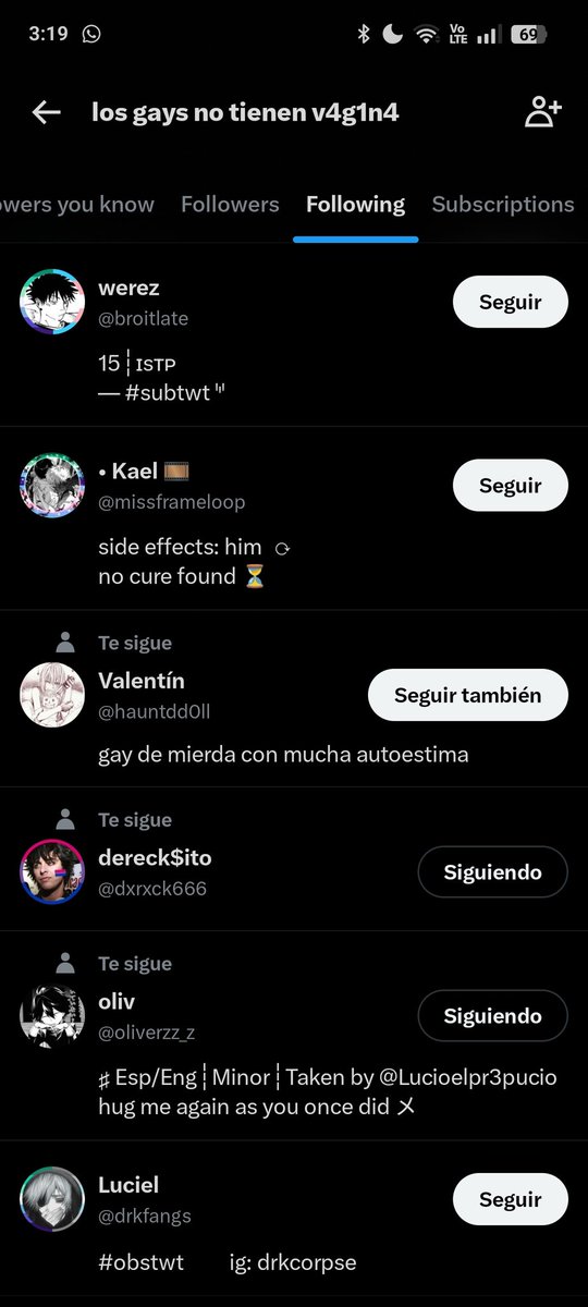 drkfangs's tweet photo. Yo creo que al gay cis de derecha le gustan los trans 😳😳😳 niega su amor por nosotros (a excepción de valentin, ese es mi femboy) https://t.co/IbpiBGFdH2