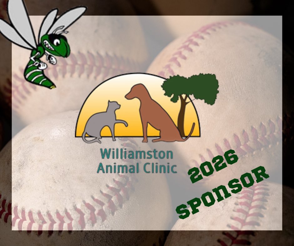 williamstonbase's tweet photo. Today’s starting lineup for our Regional Semifinal game vs Pinckney is brought to you by one of our 2026 sponsors, Williamston Animal Clinic:

1. Vansickler CF
2. Nielson LF
3. H Harding P
4. Keener RF
5. Palmer 1B
6. Marinez 2B
7. Elizondo DH
8. Smith SS
9. Hart 3B

Bryan C https://t.co/8GV7UcaYKh