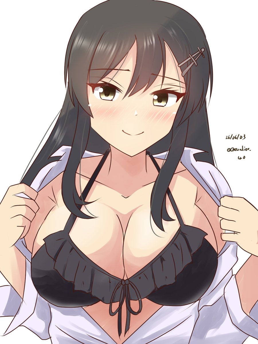 Chevalier_04056's tweet photo. 親潮の水着披露
#艦これ版深夜の真剣お絵描き60分一本勝負
#艦これ版真剣お絵描き60分一本勝負_20260603 https://t.co/pZouC5AMtE