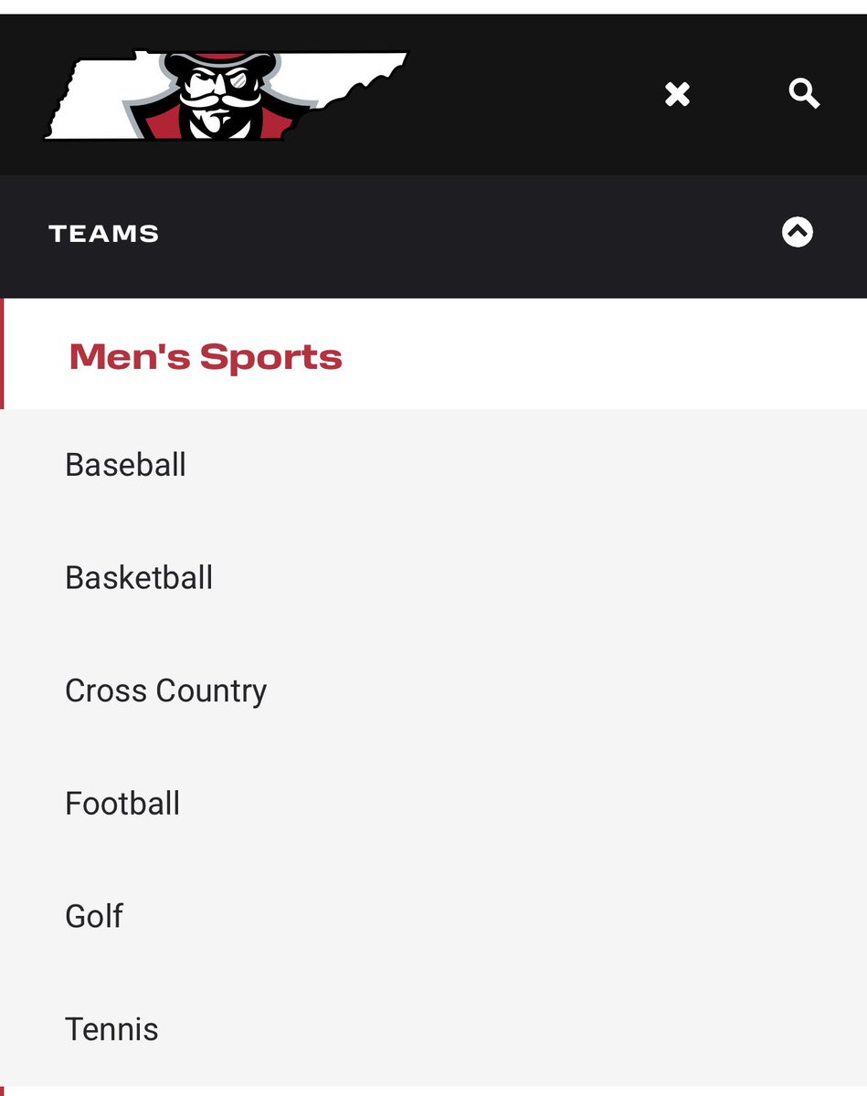 soaboutthatstat's tweet photo. @PeteNakos @On3 Austin Peay does not have a men’s track team https://t.co/4OUY1OalJr