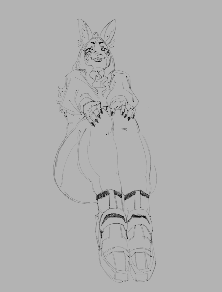 spootnik_1's tweet photo. i havent drawn her in this outfit in what feels like forever https://t.co/1iKi44zCIh