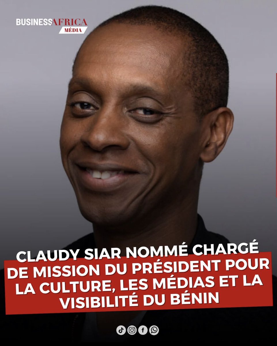 Claudy_Siar's tweet photo. C’est un honneur de servir le Bénin.
J’en mesure la mission, les attentes.
L’’extraordinaire potentiel humain de la nation béninoise est une réalité.
Mon équipe sera pleinement engagée pour le Bénin, notre pays. https://t.co/o64B1wxdhV