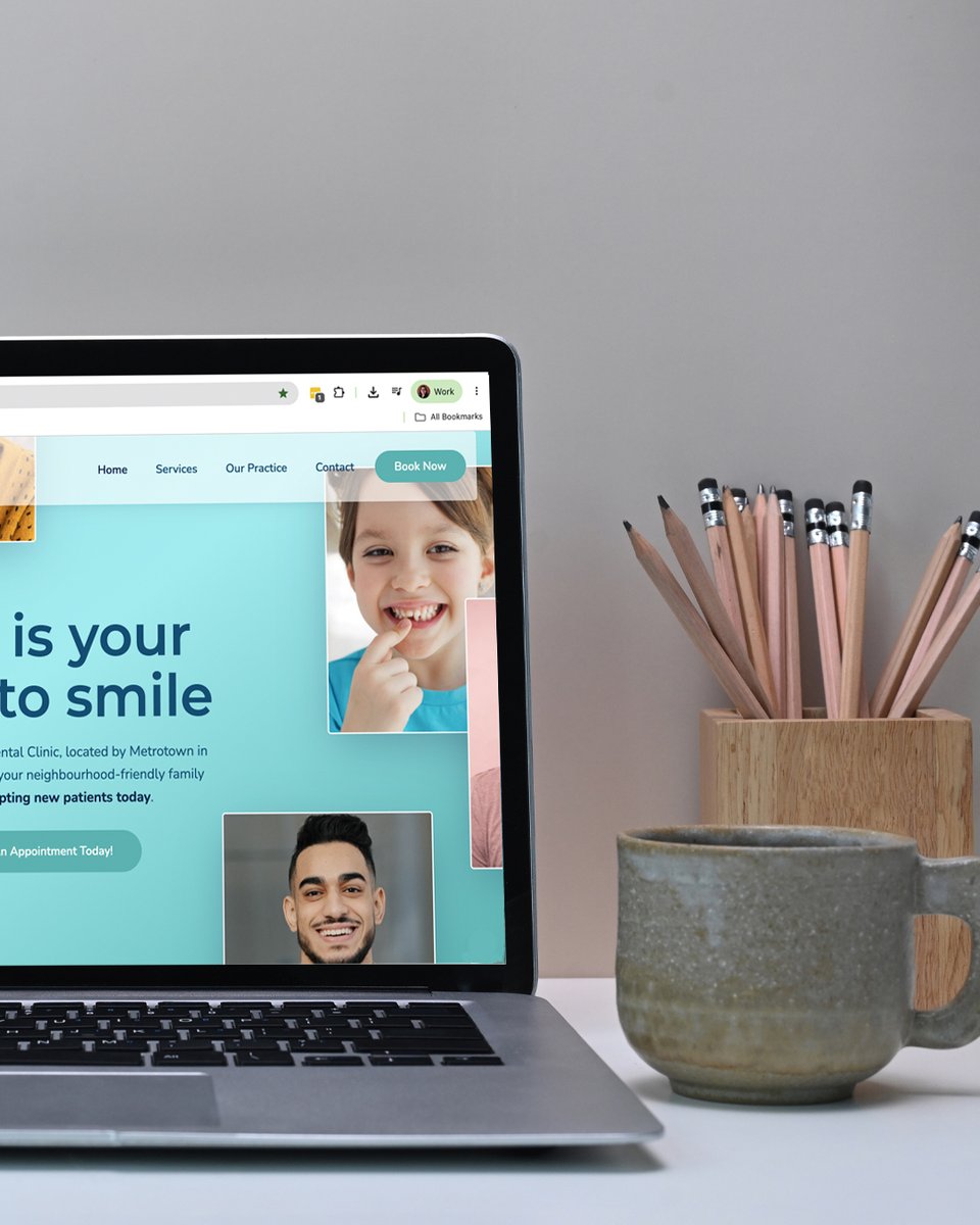 Provoke_Media's tweet photo. A website isn't just a digital brochure.

It's often your first chance to build trust.

This #dental website was designed and built from the ground up with mobile-friendly design, clear navigation, and a patient-focused experience.

🌐 https://t.co/jIgAna7Kso

#WebsiteDesign https://t.co/VAGQhkKOdW