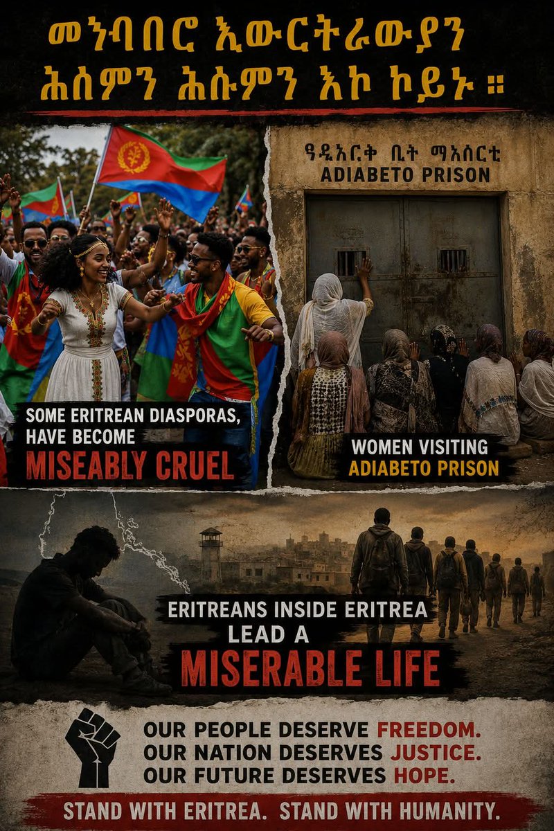 BeliTiki48328's tweet photo. Shows women sitting outside the metal doors of Adiabeto Prison. This is one of Eritrea’s most infamous prisons where political prisoners are held.  
It shows mothers, wives, and sisters waiting, praying, and trying to see their loved ones inside
#BlueRevolution
#Regimechange https://t.co/VAyn26atuz