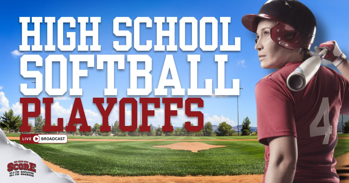 thescorewi's tweet photo. High School Playoff Softball continues tomorrow afternoon on The Score!  D1 Sectional Final:

@maker_softball vs @ANorth_softball 

@gbrilo on the call    

Coverage starts at 3:30 PM, First Pitch at 4PM      

Listen online: https://t.co/j4kVC8c1XD https://t.co/utZOStca12