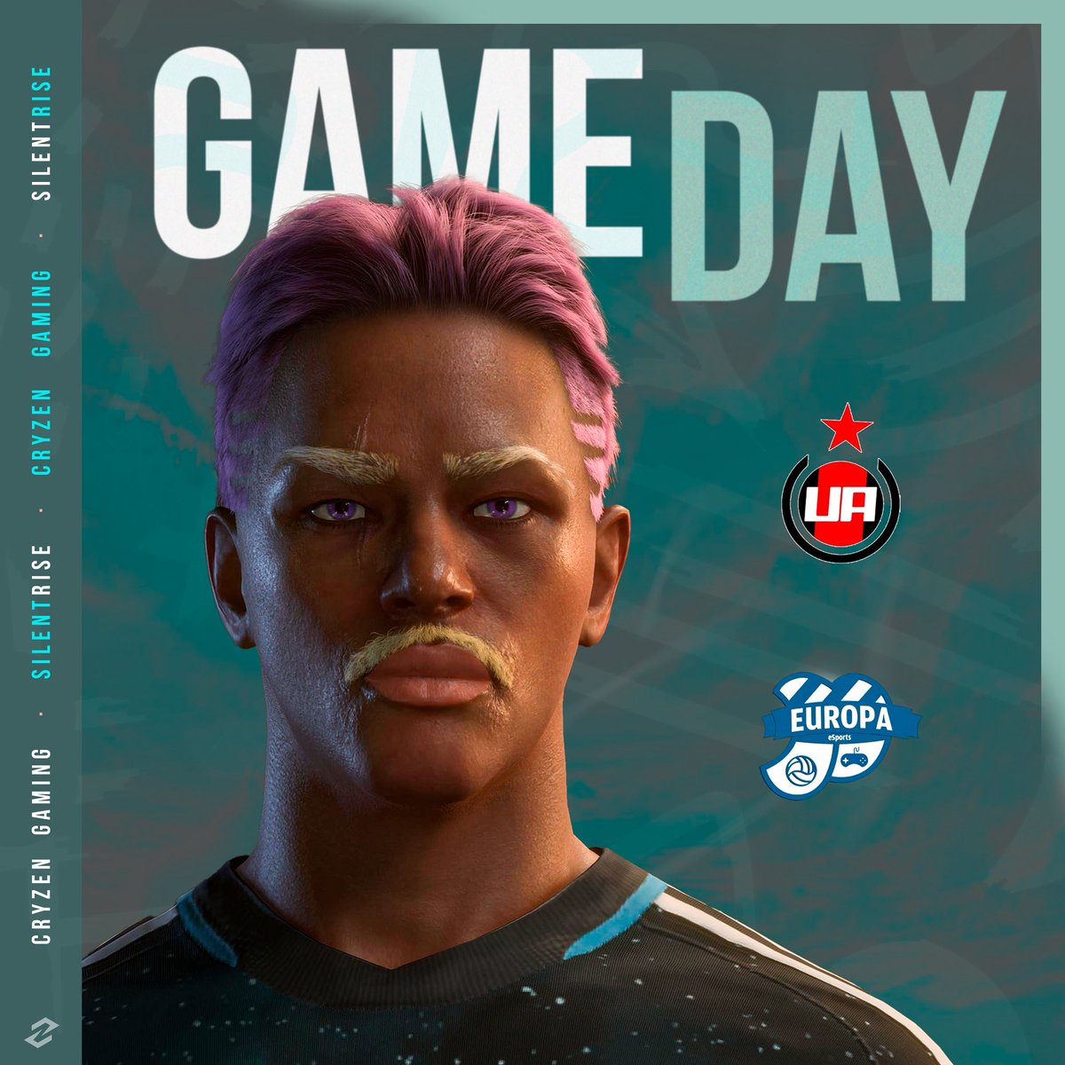 CryZeNGaming's tweet photo. #GAMEDAY

🏆 @VPG_Spain Masters Zero
🆚 @ADUAeSports | 22:20h

🏆 @PLG_Spain 
🆚 @EuropaEsports | 22:40h

#SilentRiseCZN https://t.co/w6EzWUO2LC