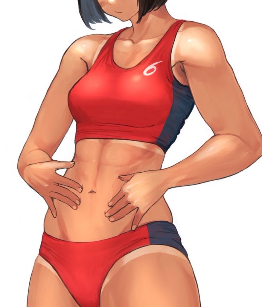 ROKUmanga40's tweet photo. おはようございます☀

腹筋女子は正義です‼️ https://t.co/A0B7dXOSoX