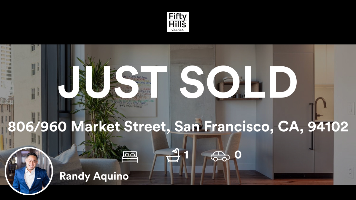 RocKnRoLLRandy's tweet photo. 🛀 1
📍 806/960 Market Street, San Francisco, CA, 94102

My latest sale on RateMyAgent.
DRE 02103597
https://t.co/K67ttjcDOP

...
#ratemyagent #realestate #Fifty_Hills_Real_Estate https://t.co/mhp0TNtzsx
