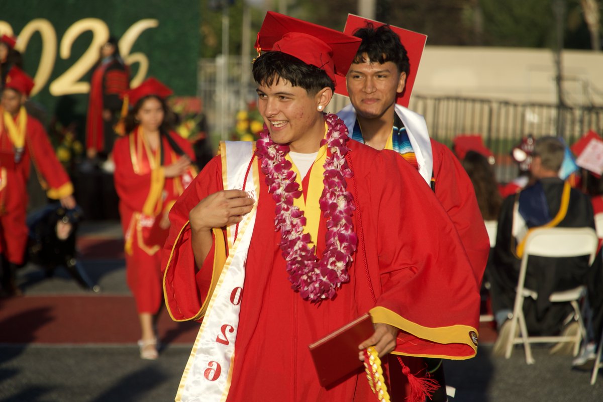CNUSD's tweet photo. 🐾 Congratulations to the Corona High School Class of ’26. As you move forward, may you continue to lead with confidence, chase your goals fearlessly, and carry the strength of Panther pride wherever life takes you. RAWR! 🎓✨ https://t.co/FswNTV6CJB