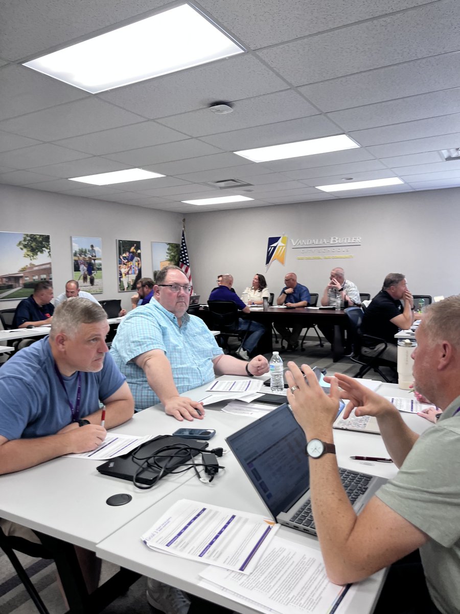 igpr's tweet photo. Our Director of Strategic Services, Doreen Osmun, recently sat down with the leadership team at Vandalia Butler City Schools to walk through concrete action steps and implementation tools to bring their strategic plan to life. https://t.co/RDzmZCgY35