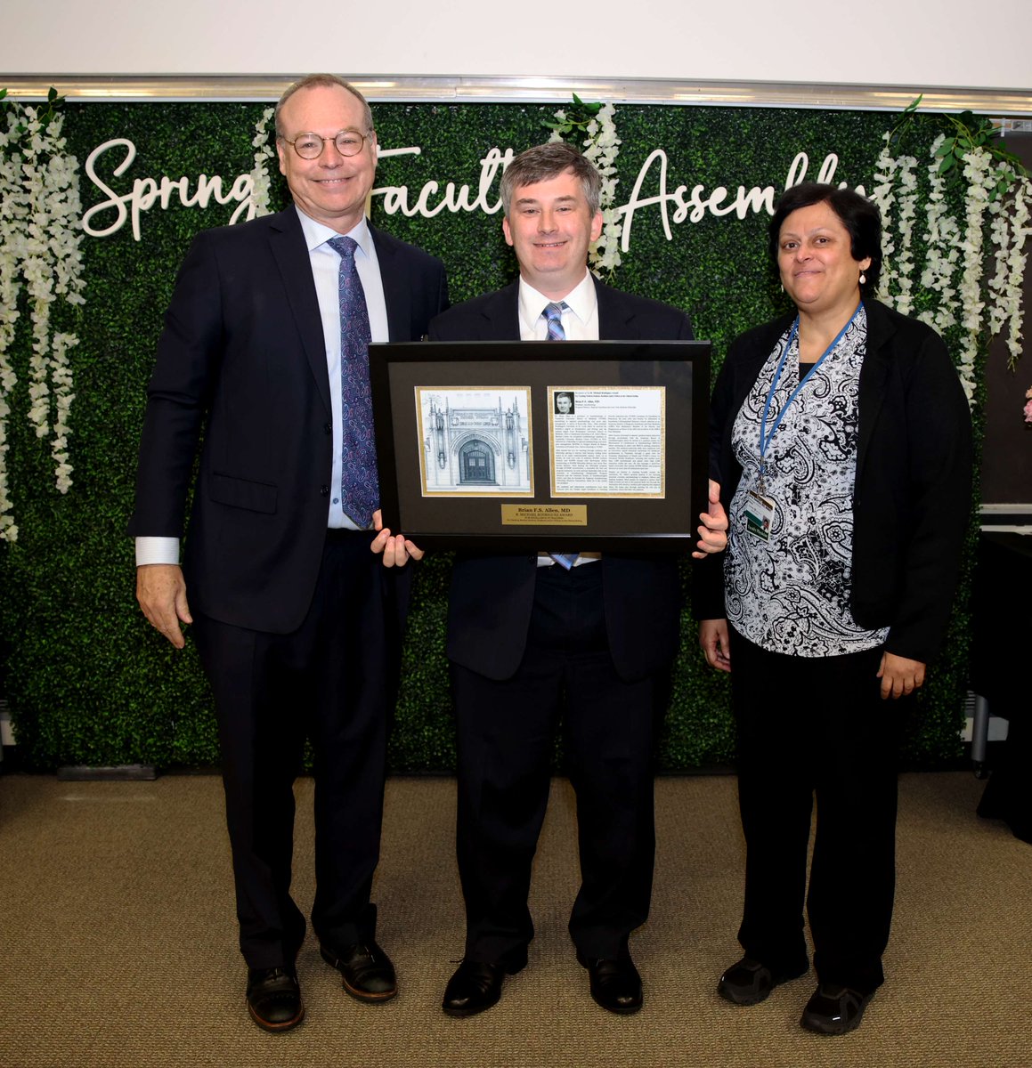 VUMC_Anes's tweet photo. Congratulations to Dr. Brian Allen on receiving the R. Michael Rodriguez Award at the Vanderbilt University School of Medicine Spring Faculty Meeting! This honor recognizes exceptional clinical teaching, mentorship, and dedication to educating future physicians. 🏆 https://t.co/99tIE43SHH