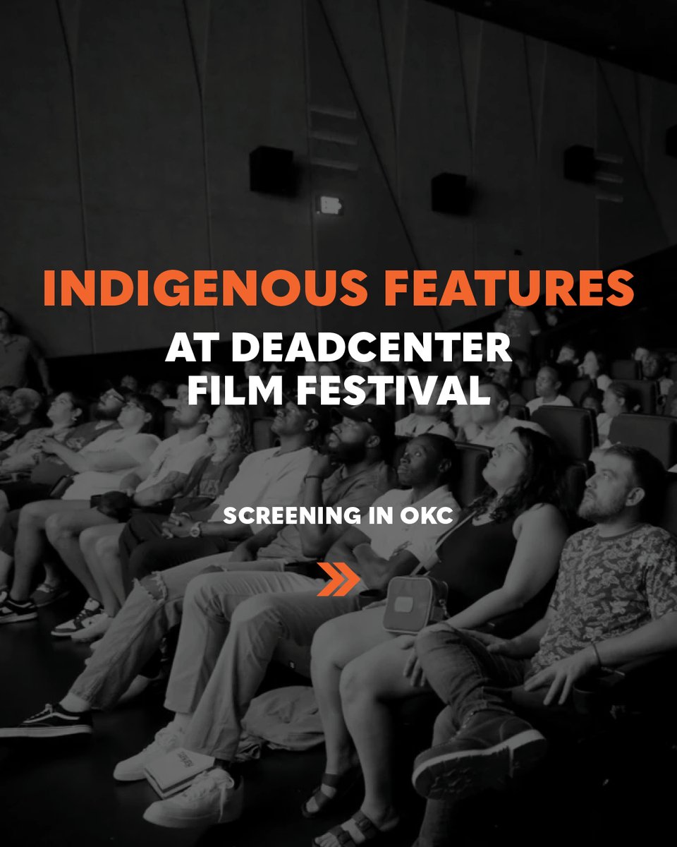 cherokeefilm's tweet photo. Get ready for a lineup of Indigenous feature films in Oklahoma City June 11-14! Swipe for your guide to inspiring Indigenous features screening at this year’s @deadcenter  festival.

Cherokee Film is a proud sponsor of deadCenter. Tap https://t.co/actUdo2Njs for more.

🧵(1/8) https://t.co/xxPJmWuAZh