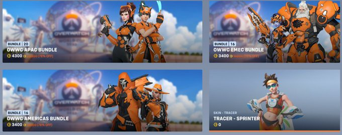 MyGoodFriendJon's tweet photo. @OW_Esports Last time we got 11 more skins for the Americas for only 400 more coins https://t.co/PSnt07QaXb