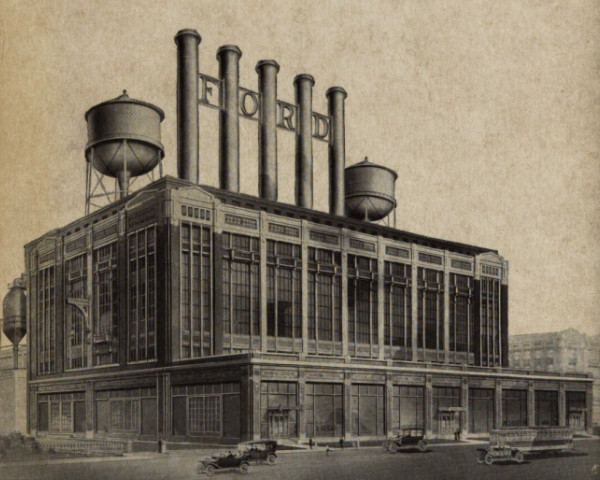 DE_Gifford's tweet photo. When I read that the Saline data center will use 20-30,000 gallons of water a day, I think of the Ford Model T plant in Highland Park that convinced the city to build it a water supply so the factory could use 30,000,000 gallons a day for its turbines. Ford moved not long after. https://t.co/evv1LrsYNr