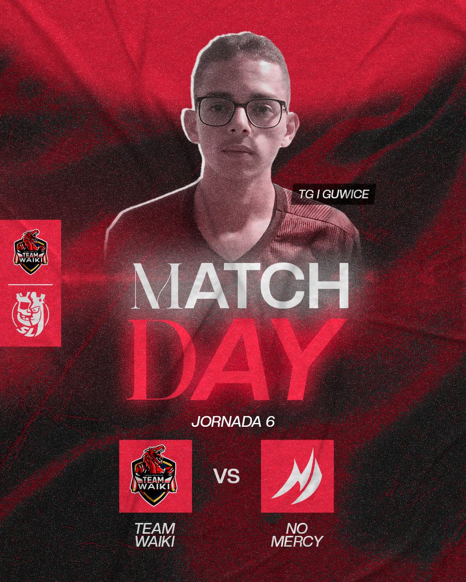 TeamWaikiPE's tweet photo. #CR | #MatchDay
Miรฉrcoles de Supremacy Staff ๐
A dar lo mejor en la arena ๐ช
๐ @NoMercyGG__
๐ @CR_Supremacy
โถ๏ธ Jornada 6
๐ 7pm ๐ต๐ช - 9pm ๐ง๐ท
๐ฃ๏ธ @Steveflacr
#GoTW https://t.co/Xlxr2hD2wL