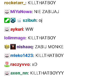 ACKERMLV's tweet photo. fatal error told ewron to kill ash and his chat just went: https://t.co/HUJUZuKuHx