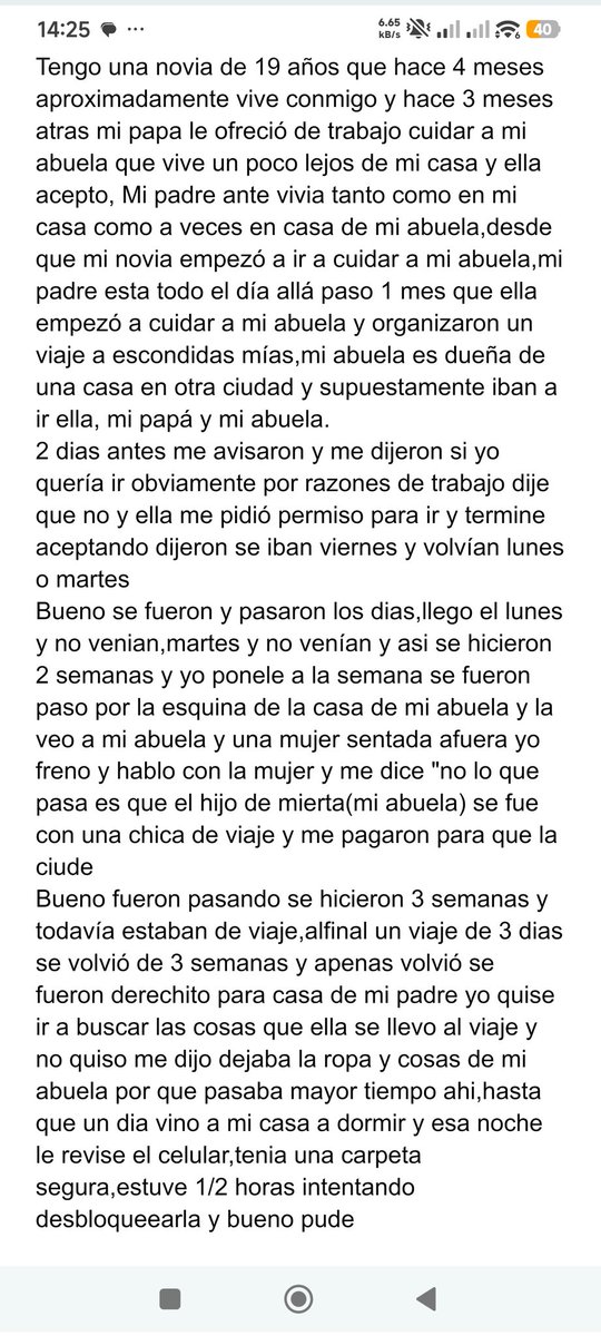 RelatosedgarS's tweet photo. Confesión cornuda .
Anónima. https://t.co/fdHhB8asQ7