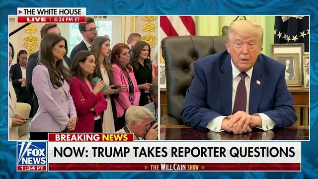 alx's tweet photo. @HunterBiden My brother in Christ, he’s speaking live in the Oval Office right now https://t.co/wHIeJK57aL